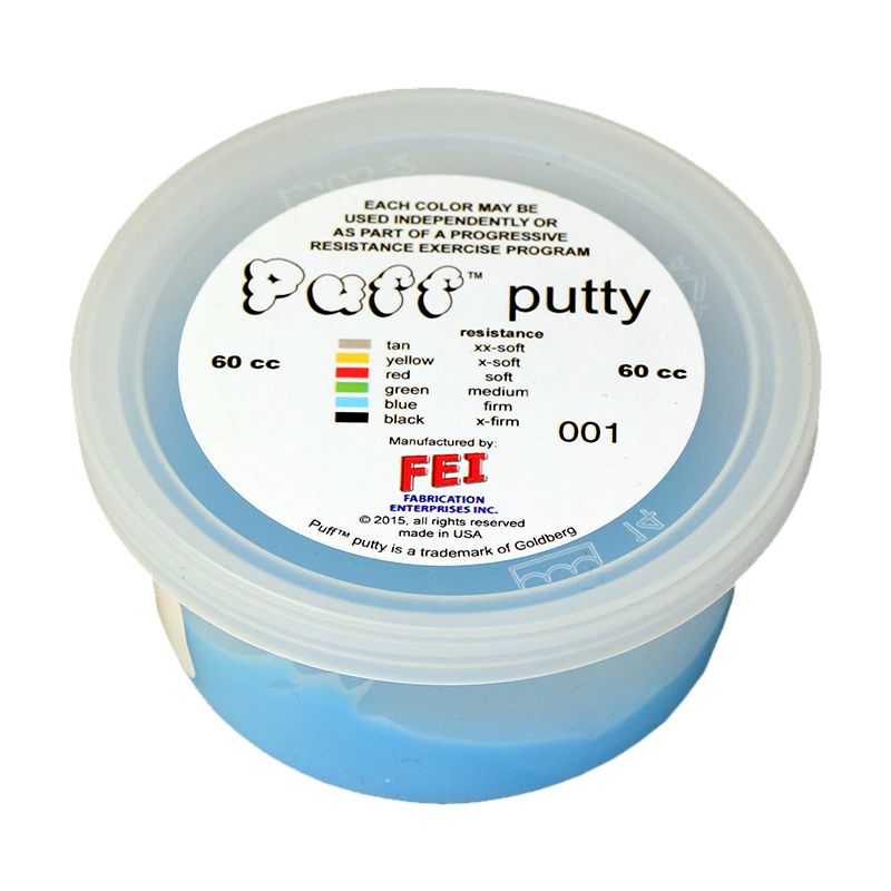 Puff LiTE Exercise Putty - x-soft - yellow - 60cc Puff LiTE Exercise Putty - x-soft - yellow - 60cc