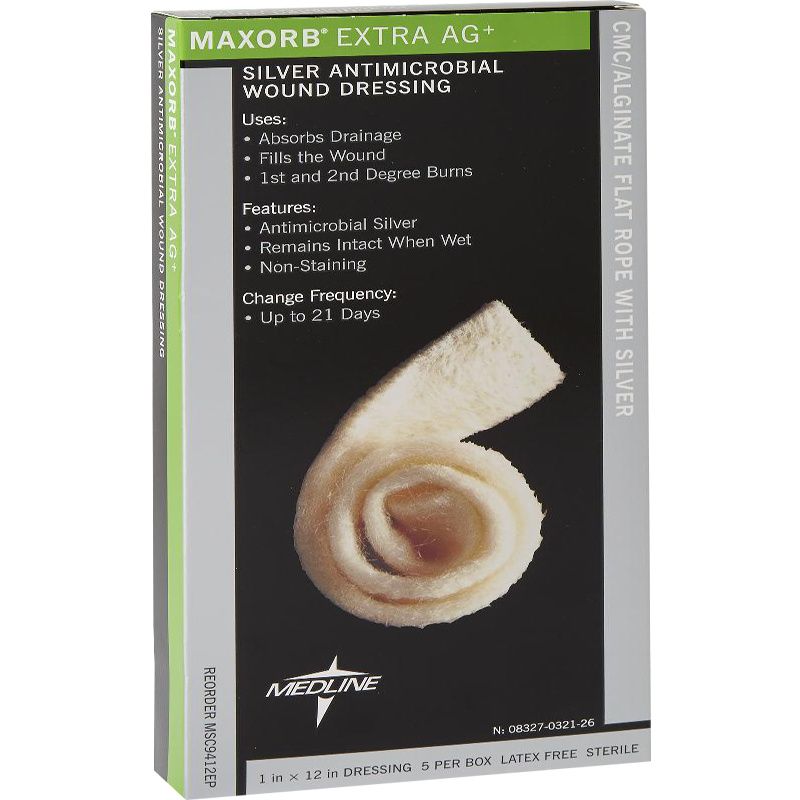 silver alginate dressing change frequency Silver Alginate Dressing