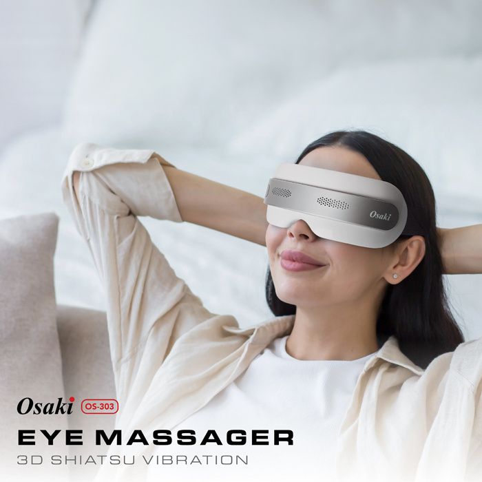 3D Vibration Eye Massager 3Dアイマッサッジャー MIPOW 3D Vibration Smart Eye Eye Massager for Relax Music