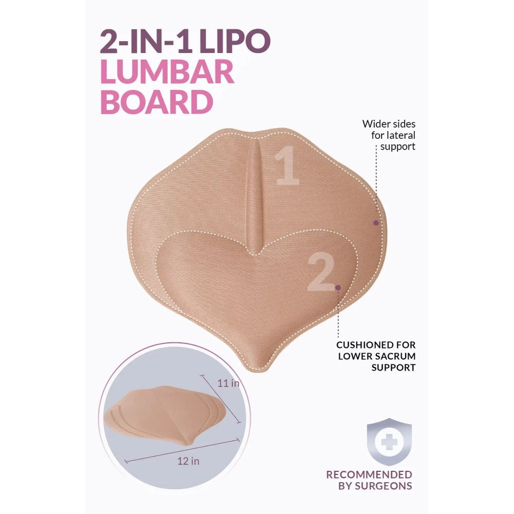 Curveez Lipo Lumbar Back Support Board