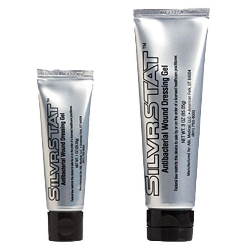SilvrSTAT Antibacterial Wound Dressing Gel [1oz & 3oz Tubes]