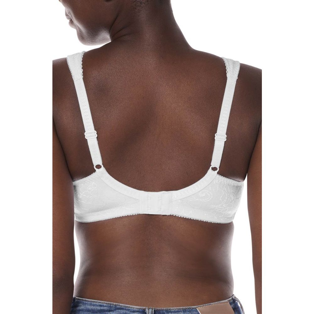 Nora Wire Free Soft Cup Cotton Bra | Amoena Pocketed Bras | HPFY
