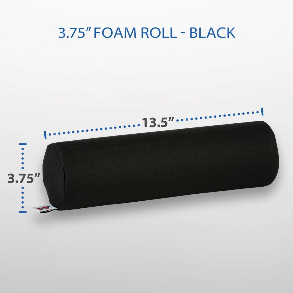 Foam Roll Positioning Pillow, Standard, 13.5 x 3.75, Black Foam Roll Positioning Pillow, Standard, 13.5 x 3.75, Black