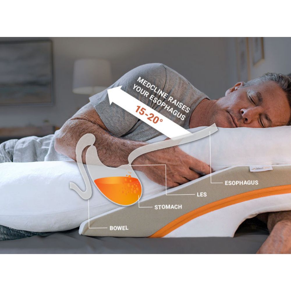 Buy MedCline Acid Reflux Pillow Pillow for Side Sleepers