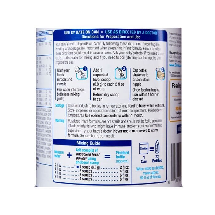 Similac Sensitive Infant Formula