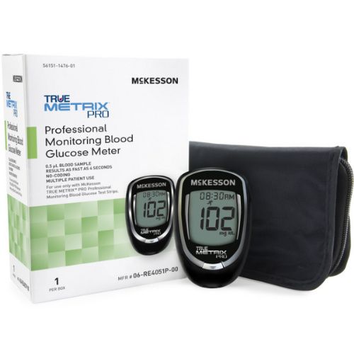 Blood Glucose Meter McKesson TRUE METRIX PRO 4 Second Results- Case of 6 meters Blood Glucose Meter McKesson TRUE METRIX PRO 4 Second Results- Case of 6 meters