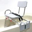 Sammons Preston Tub Mount Swivel Sliding Bench
