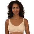 Trulife 4002 Lily Seamless Microfiber Underwire Mastectomy Bra-Nude Front