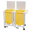 Standard 33 Gallon Hamper With Foot Pedal - Double HAmper