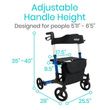 Vive Series T Foldable Rollator