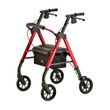 Nova Medical Star DX Heavy Duty Rollator Red