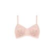 Amoena Lori Wire Free Bra - Dusty Lilac / Nude Front