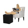 Vive Inflatable Travel Pillow with Leg and Foot Black V2