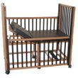 MJM International WoodTone Pediatric Crib Bed