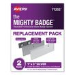  Avery The Mighty Badge Name Badge Holders