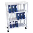 Healthline Binder Cart With Common Carrier - 30 binders Capacity