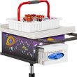 Clinton Pediatric Series Phlebotomy Cart - Optional glove box holder mounts to back