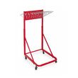 AdirOffice Vertical File Rolling Stand With 12 Brackets