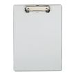 Universal Plastic Brushed Aluminum Clipboard