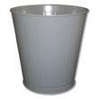 Impact Round Metal Wastebasket