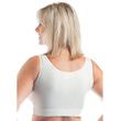 Wear Ease Post Surgery Compression Bra-White Back