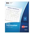 Avery Heavyweight Clear Vinyl Envelope