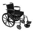 Graham-Field Traveler L4 Manual Folding Wheelchair Side View