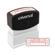 Universal Pre-Inked One-Color Stamp