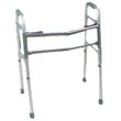 Rose Healthcare Oversized Two Button Aluminum Folding Walker