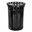 Alpine Outdoor Metal Waste Receptacle