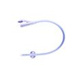 Rusch 100% Silicone 2-Way Foley Catheter - 5cc Balloon Capacity