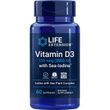 Life Extension Vitamin D3 with Sea-Iodine Capsules