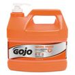 GOJO NATURAL ORANGE Pumice Hand Cleaner with Pump Dispenser