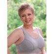 Nearly Me 550 Mastectomy Sports Bra - Grey Front