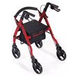 Comodita Prima Rolling Walker- Metallic Red