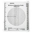 McKesson Clear Plastic Non-Sterile Wound Measuring Guide