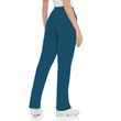 Landau Essentials Women Classic Tapered Leg Pant - Caribbean Blue