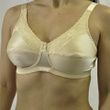 Nearly Me 600 Lace Bandeau Mastectomy Bra - Beige	