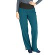 Medline Ocean Ave Womens Stretch Fabric Support Waistband Scrub Pants - Caribbean Blue