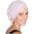 Chemo Beanies Donna Rose Pink Print Ruffle