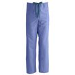 Medline ComfortEase Unisex Non-Reversible Drawstring Cargo Pants - Ceil Blue