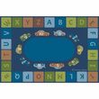  Alphabet Cars Educational Rugs-Woodentone