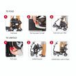 Pride Go-Go Folding Four Wheel Travel Mobility Scooter folding instructions