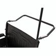 Graham Field Traveler HTC Wheelchair - Fixed attendant push handle also functions as an anti fold bar