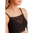 Amoena Amber Lace Accessory Top - Black Front