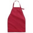 Medline Apron Style Dignity Napkin with Snap Closure - Burgundy Color