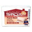 Tranquility Peach Sheet Underpad