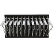 AdirOffice Pivot Wall Rack with Hangers