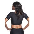 Wear Ease Compression Crop Top - Black