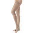 Ultrasheer 15-20 mmHg Open Toe Thigh High - Natural